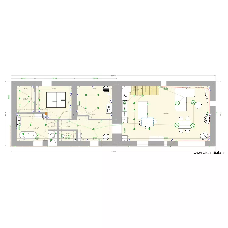 Electricit&eacute; RDC. Plan de 