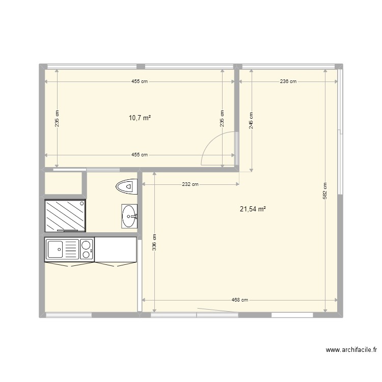 20 pieds Triple M Struvay. Plan de 0 pièce et 0 m2