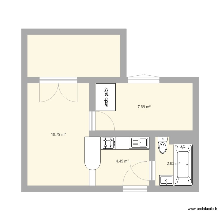 Appartement Sanary. Plan de 0 pièce et 0 m2