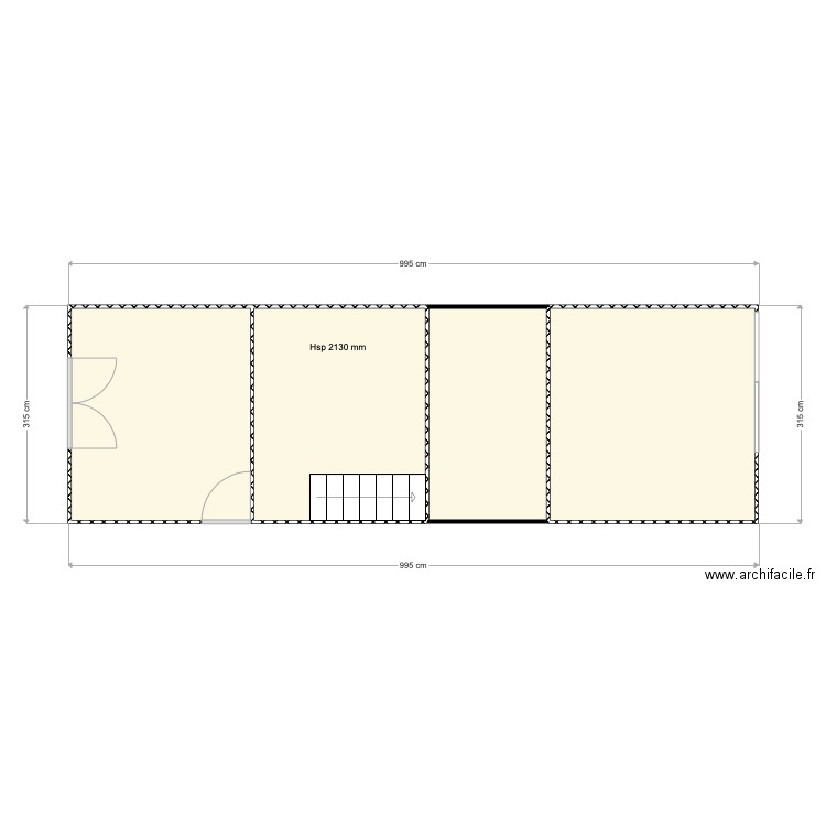 plan garage LE 444. Plan de 0 pièce et 0 m2