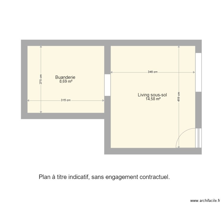 Fays 87 cave . Plan de 0 pièce et 0 m2