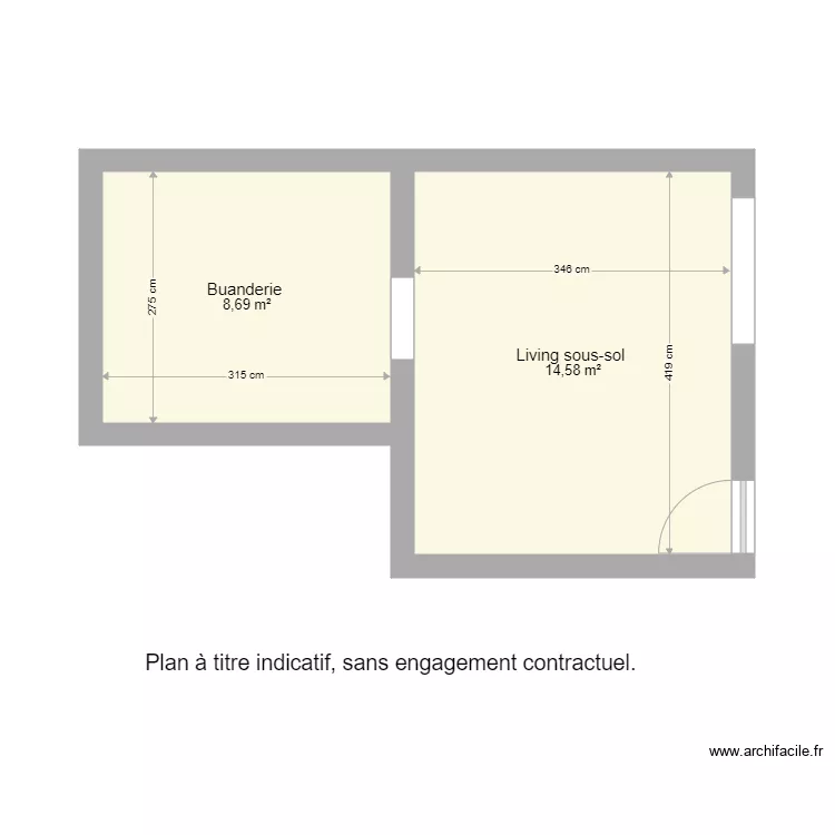Fays 87 cave . Plan de Fays 87 cave . Plan de