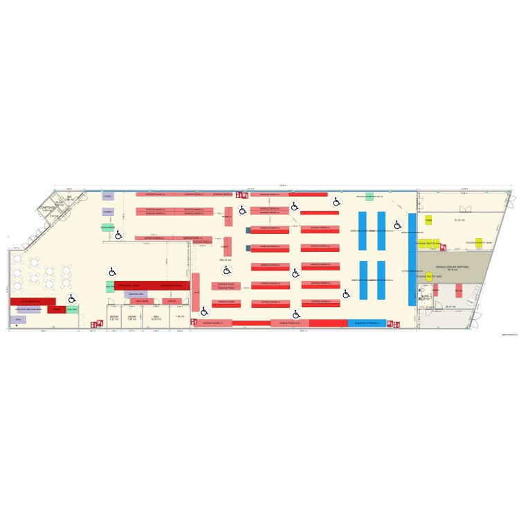 LE MARCHE GRIGNY V5 TURKCE. Plan de 0 pièce et 0 m2