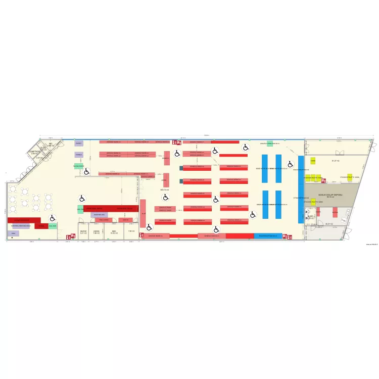 LE MARCHE GRIGNY V5 TURKCE. Plan de 
