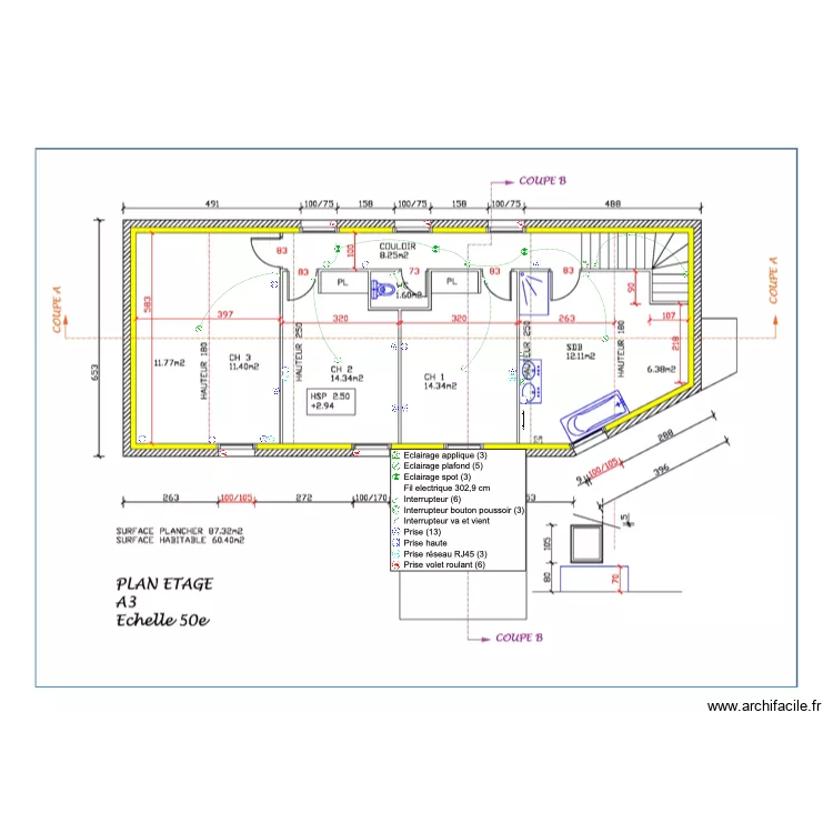 plan etage chemce. Plan de plan etage chemce. Plan de