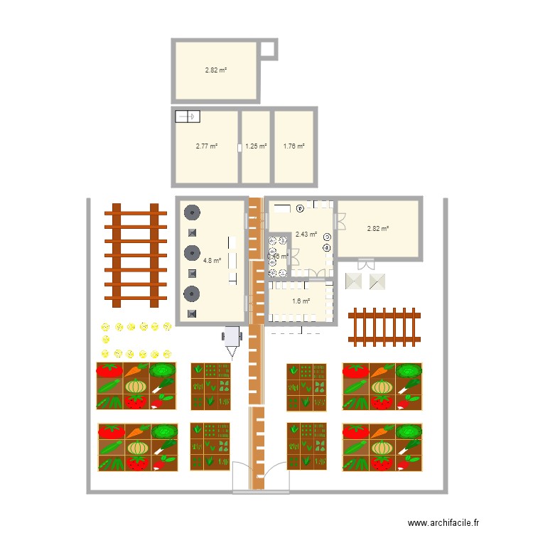 chateau. Plan de 0 pièce et 0 m2