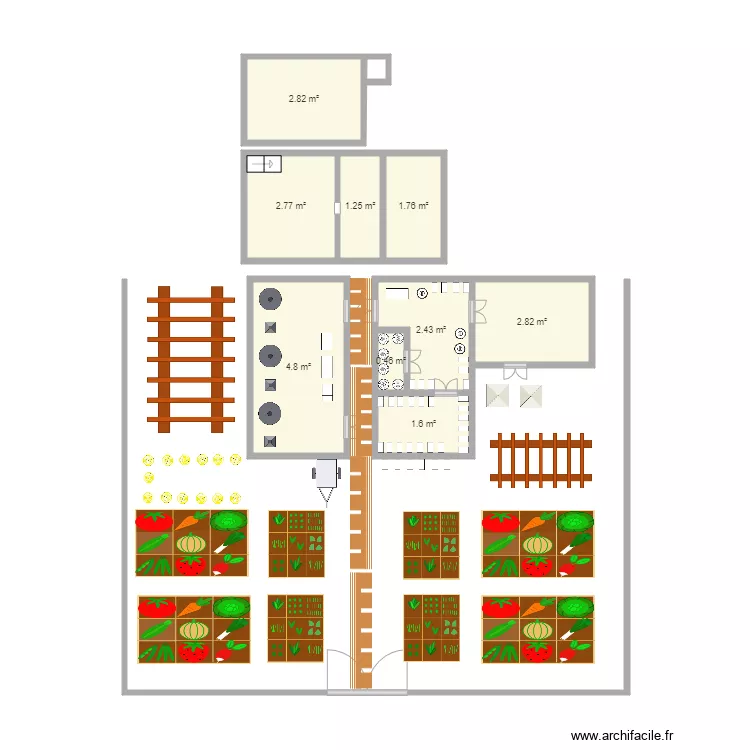 chateau. Plan de chateau. Plan de