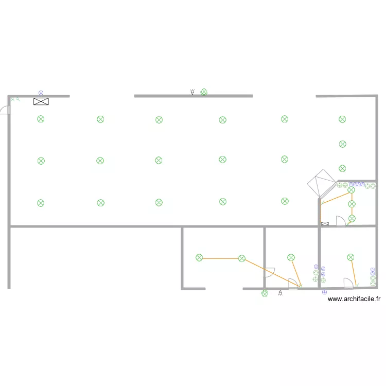 GERRIN Hangar. Plan de GERRIN Hangar. Plan de