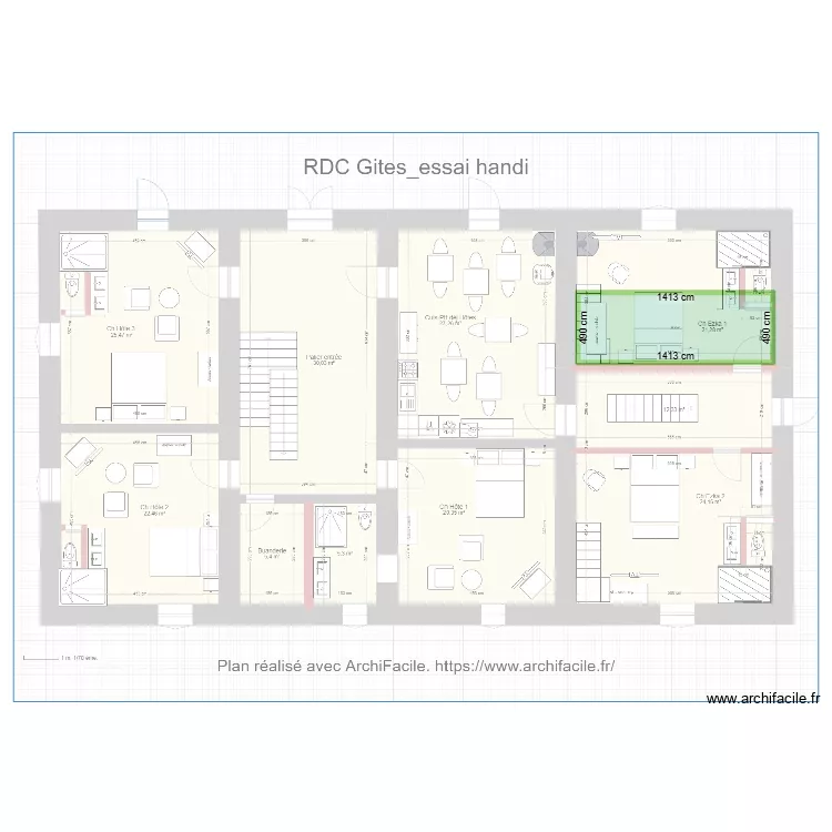 Etage mezzanines- essai 1. Plan de Etage mezzanines- essai 1. Plan de
