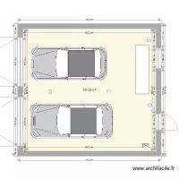 garage 2 voitures 2pla