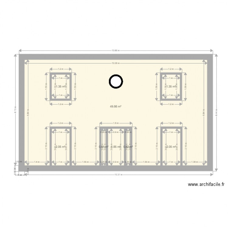 FACE AVANT. Plan de 0 pièce et 0 m2