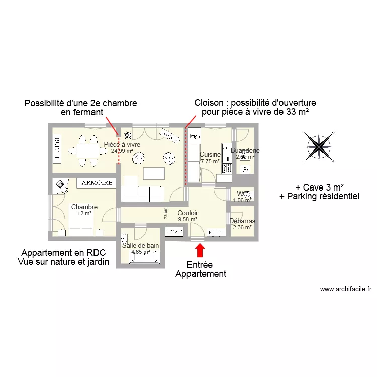 VILLETELLE. Plan de VILLETELLE. Plan de