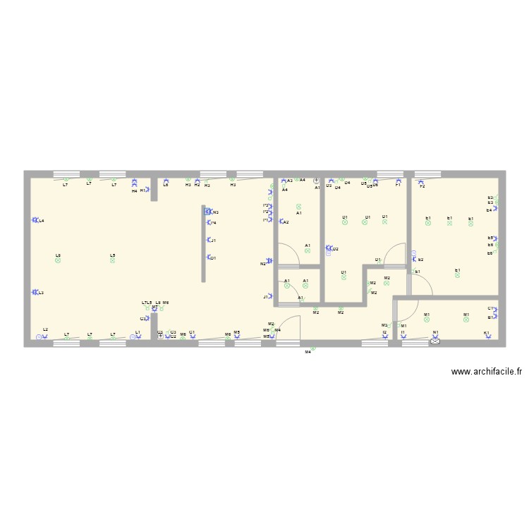 Velaine 2 EME ETAGE. Plan de 0 pièce et 0 m2