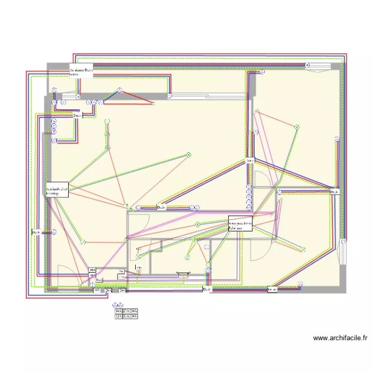 Plan Electrique. Plan de 