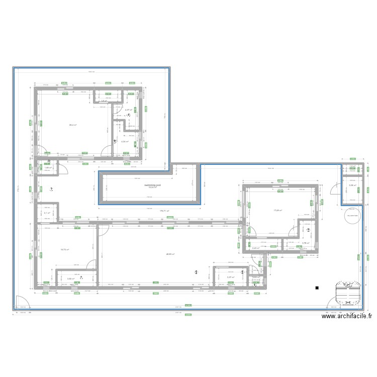 Permsub general measurements rev7. Plan de 0 pièce et 0 m2