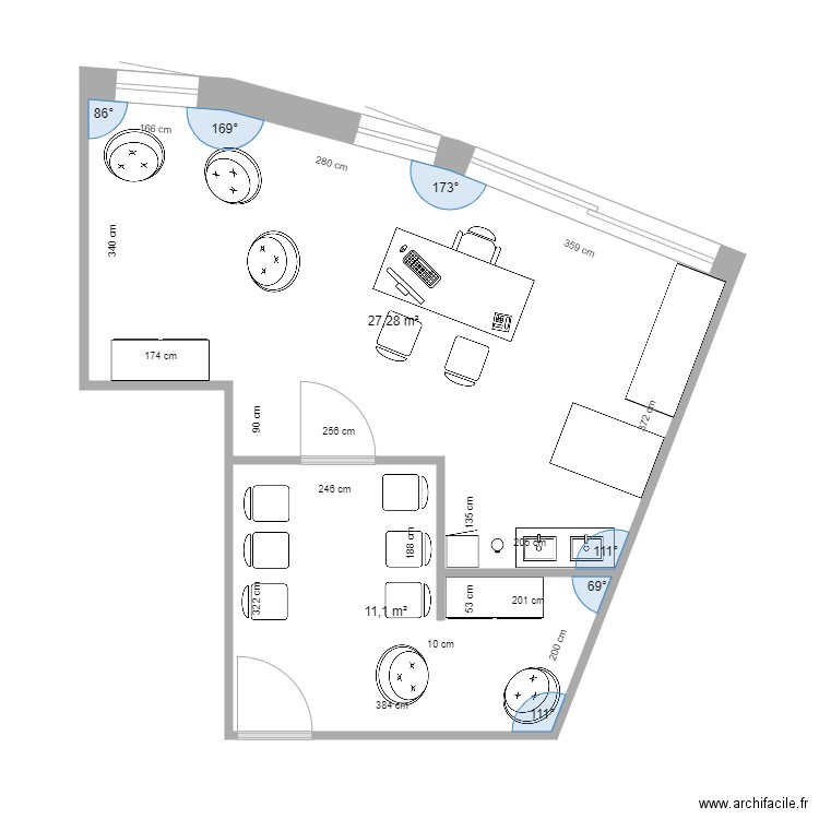 Dr Chenu EVie. Plan de 0 pièce et 0 m2