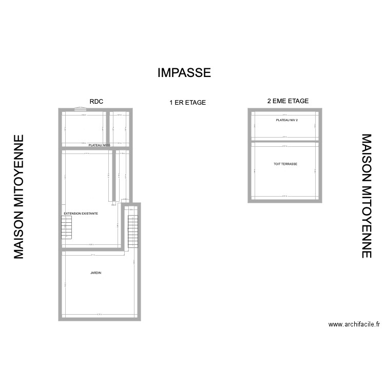 PLAN NU PROMENADE DU GRAND LARGE 0. Plan de 0 pièce et 0 m2