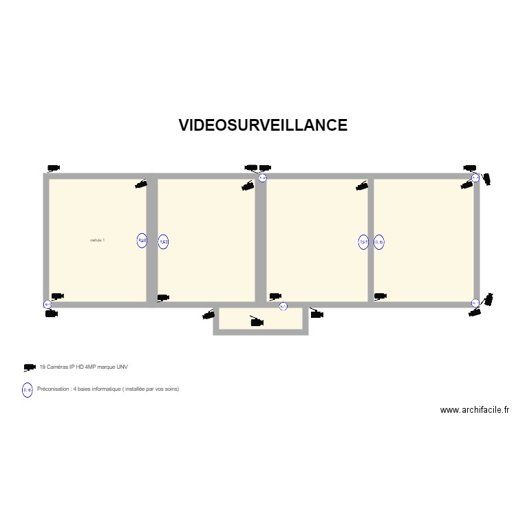 tps2 video. Plan de 0 pièce et 0 m2