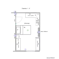 Chambre 1 - 4&deg;