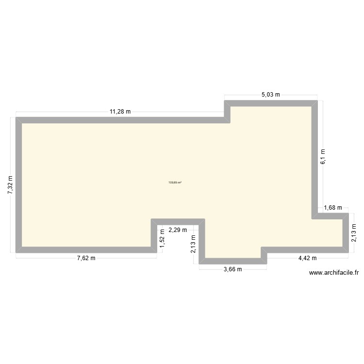 Batiment principal. Plan de 0 pièce et 0 m2