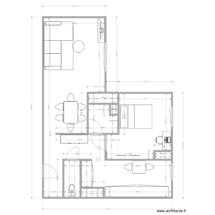 bitet 2. Plan de 0 pièce et 0 m2