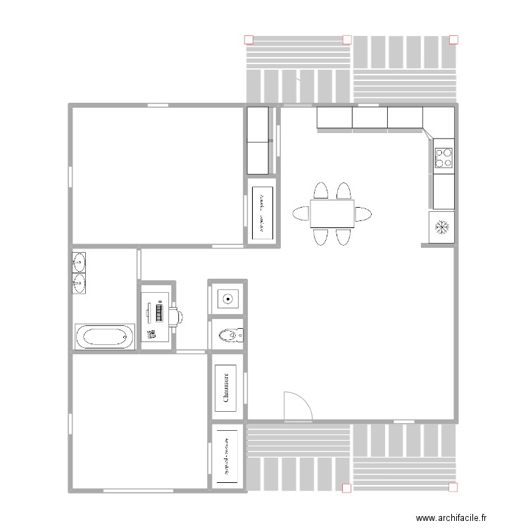 Maison 1 Willow creek. Plan de 0 pièce et 0 m2