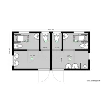 Plan 2 sanitaires STE ANNE