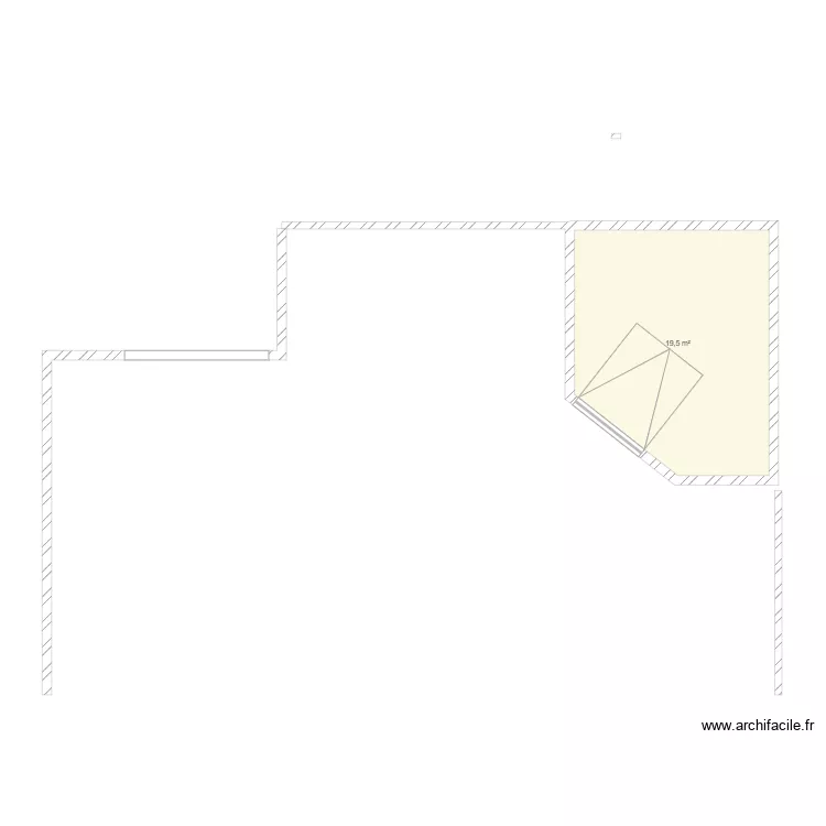 agrandissement. Plan de 