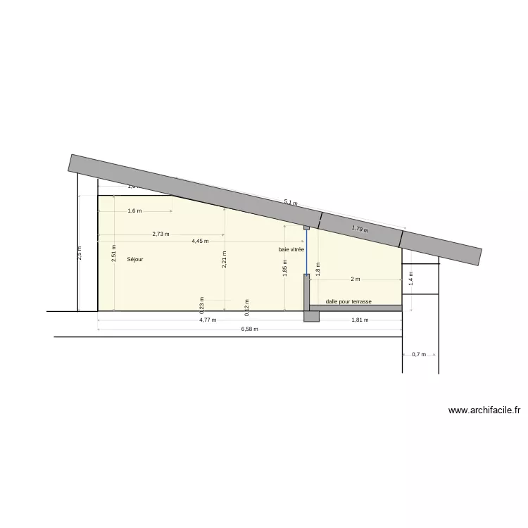 MEDISA coupe s&eacute;jour. Plan de 