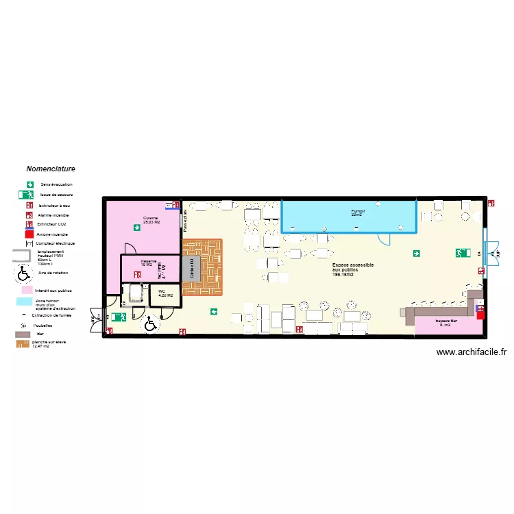  WC Chester apr&egrave;s projet Nogent Sur Oise 2. Plan de 