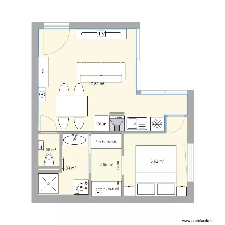 Bons en chablais PAPA. Plan de 