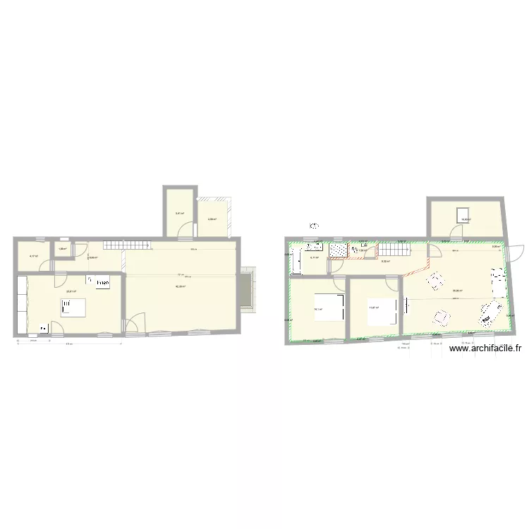 petite maison 3 2 22 &eacute;tage 1 option 4. Plan de 