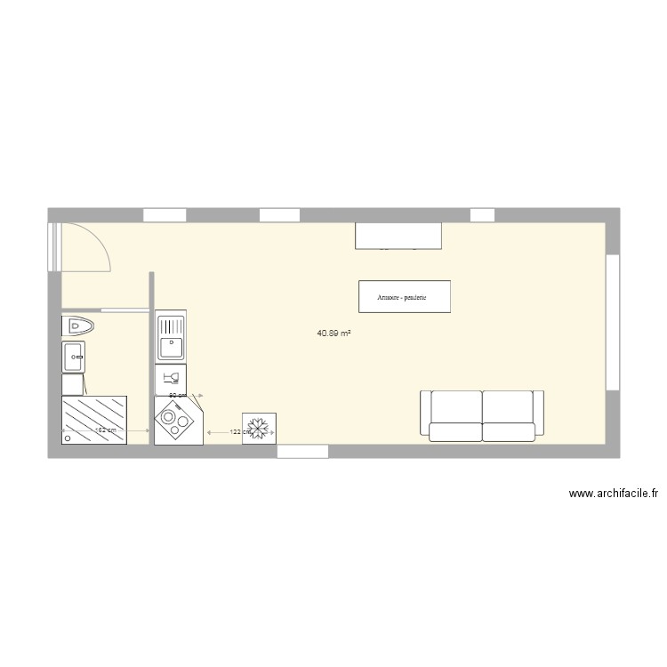 garage Chéloup 2. Plan de 0 pièce et 0 m2