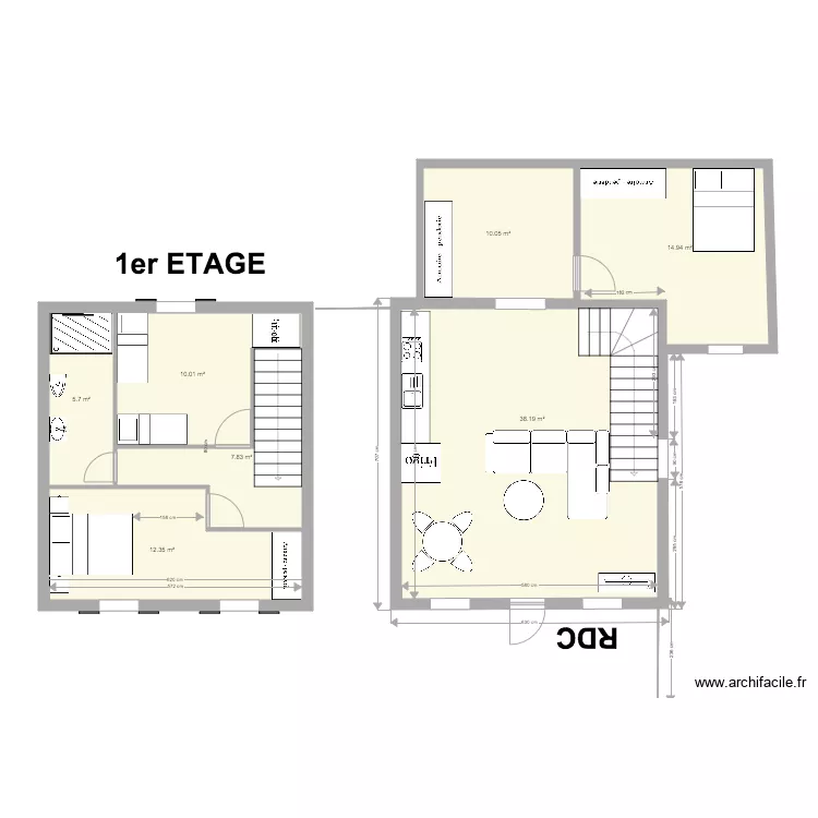Appartement 3 Final. Plan de 