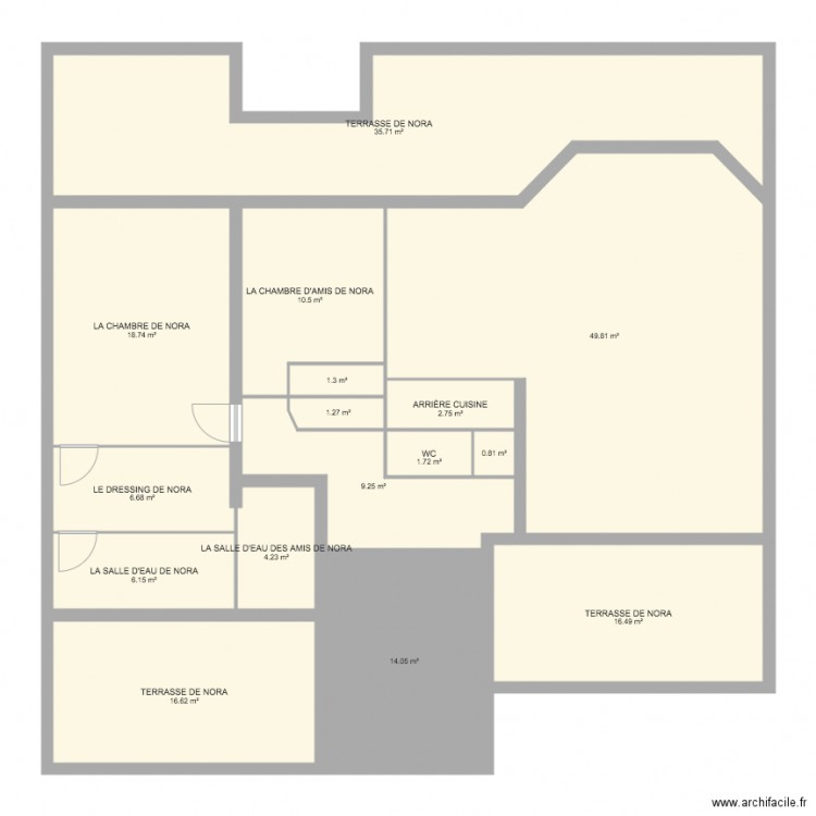 plan ARMORIQUE MODIFIÉ. Plan de 0 pièce et 0 m2