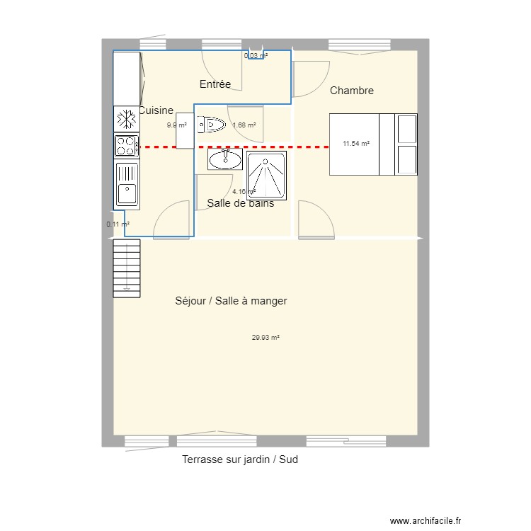 Palaiseau Verger Lot 9  V 2 chambres. Plan de 0 pièce et 0 m2