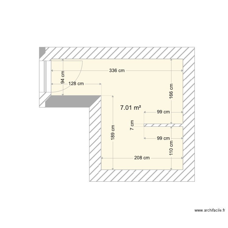 SDB Anthony. Plan de 0 pièce et 0 m2