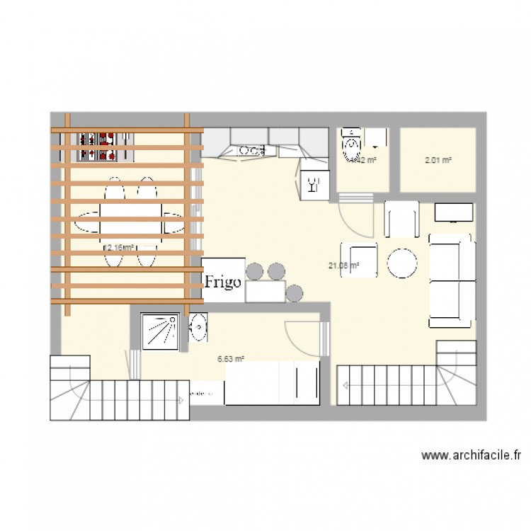 CENTROOLHAO1er3émev. Plan de 0 pièce et 0 m2