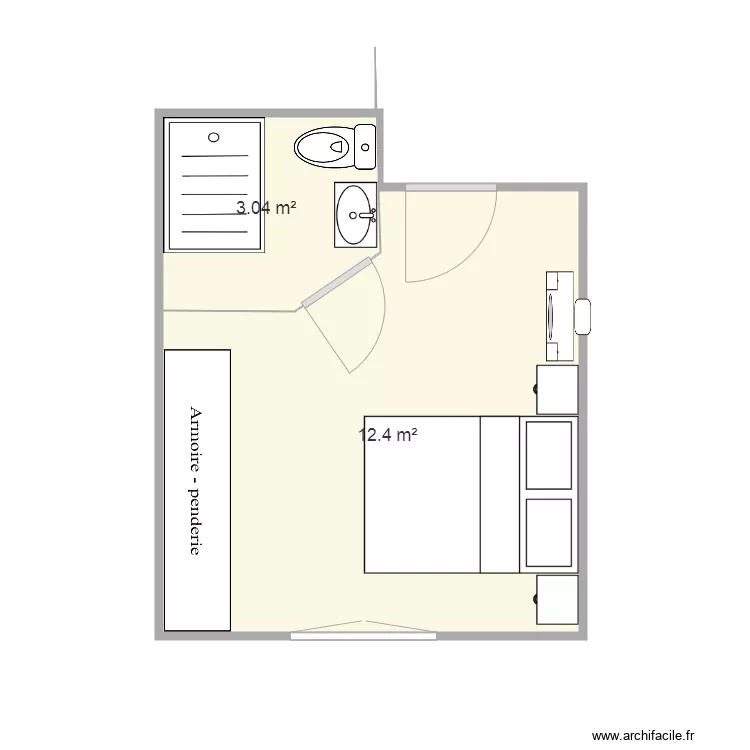Plan Chambre . Plan de Plan Chambre . Plan de