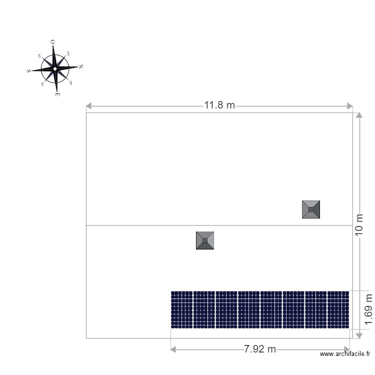 Maison MADANI. Plan de 0 pièce et 0 m2