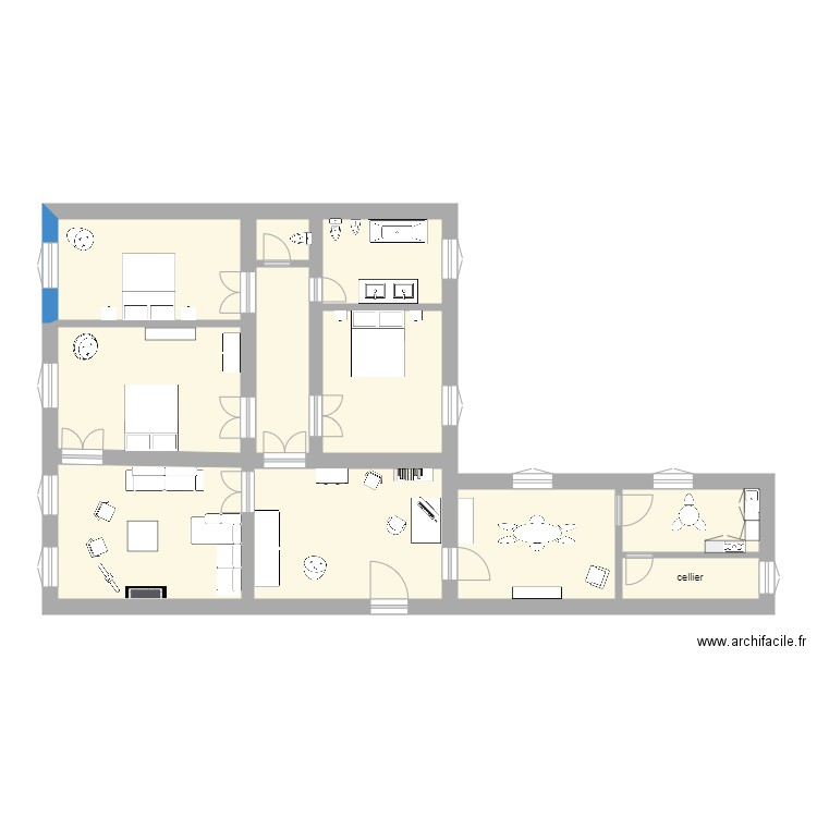 chiapalone. Plan de 0 pièce et 0 m2