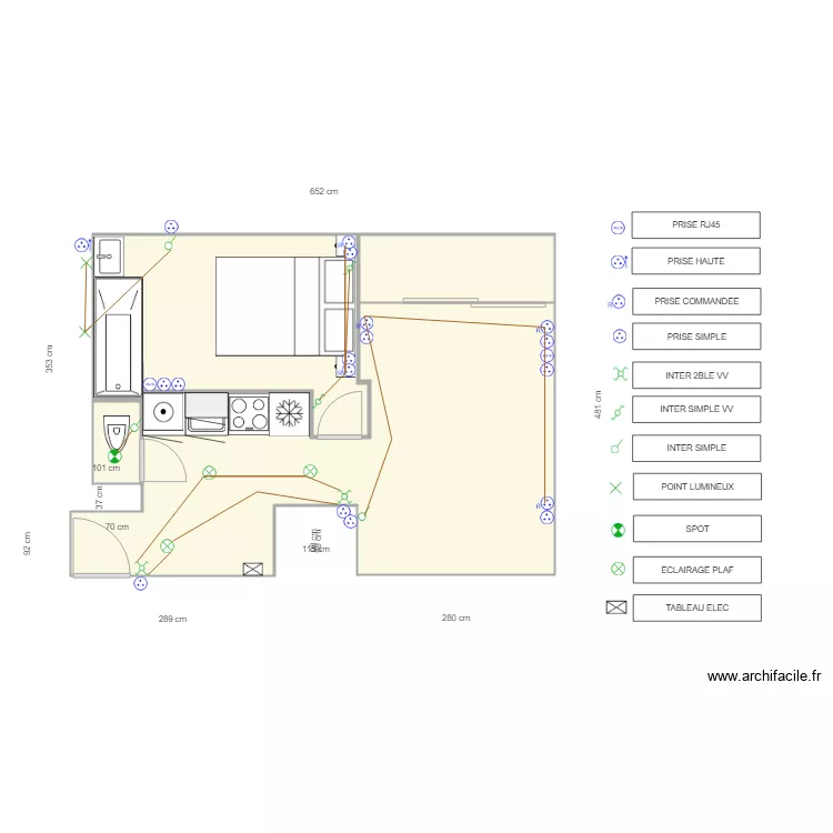 LAUREN 1. Plan de 