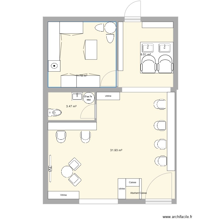 salon vic essai. Plan de 0 pièce et 0 m2