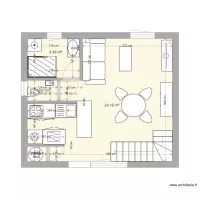 Transformation garage en maison de ville impasse du centre 