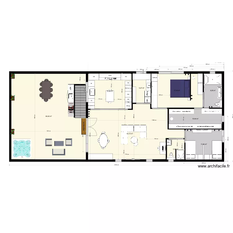 maison  sous sol 1er 2 nord. Plan de 