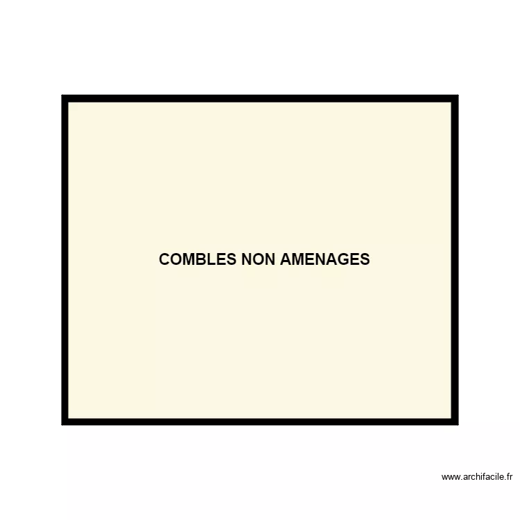 lemonnier combles. Plan de 