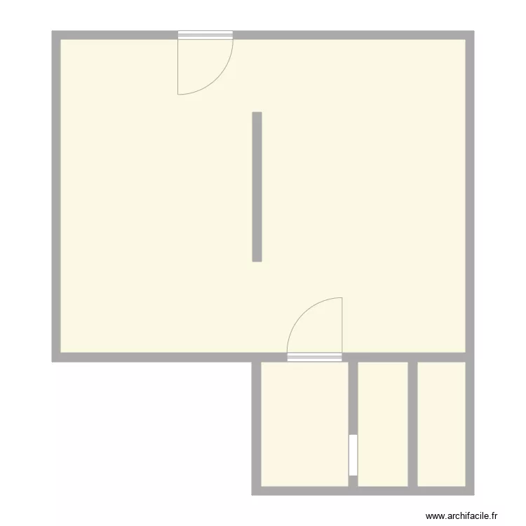 Pierre  Cuisine. Plan de 