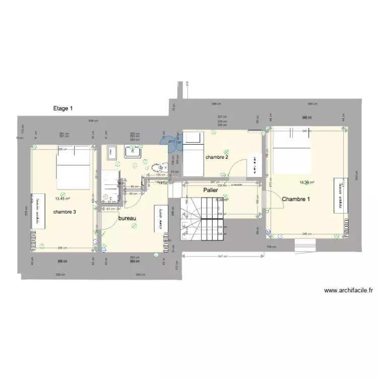 saint rhomble 19. Plan de 