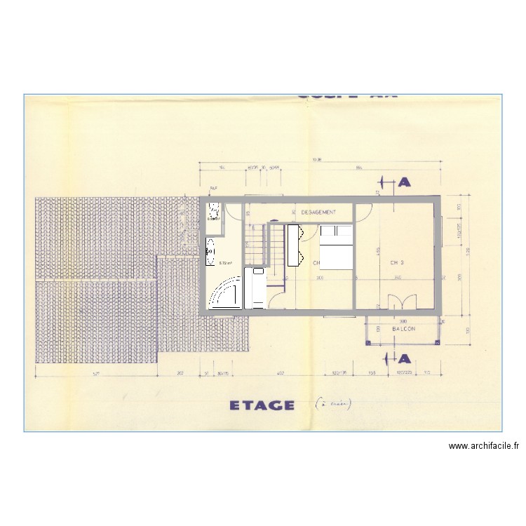 COURONNE ETAGE1 V2. Plan de 0 pièce et 0 m2