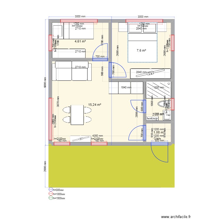 Api План 2. Plan de 0 pièce et 0 m2